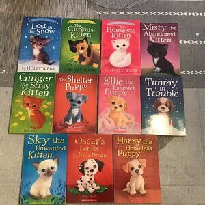 Lot of 11 Books by Holly Webb @ Puppies & Kittens, Excellent Shape, Homeschool